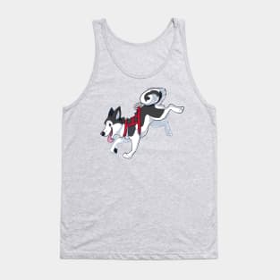 Grey Husky Running Tank Top